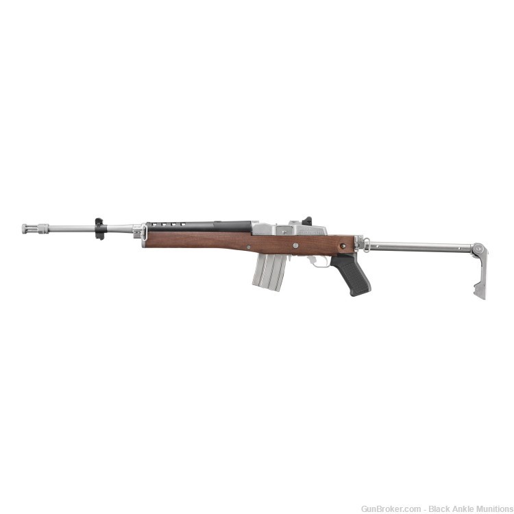 Ruger Mini-14 Tactical Rifle, 5.56MM, 18.5", 20rd, Stainless Wood NIB 05895-img-5