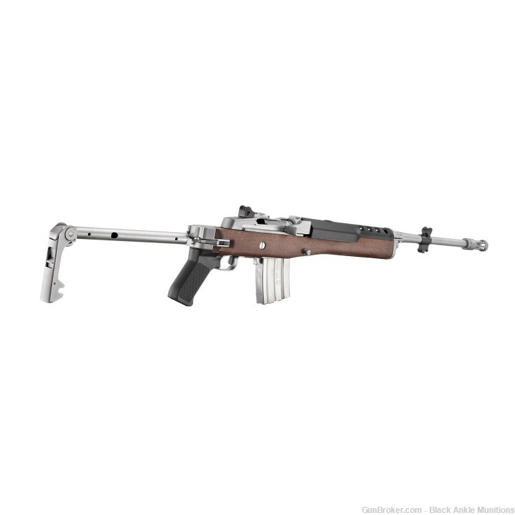 Ruger Mini-14 Tactical Rifle, 5.56MM, 18.5", 20rd, Stainless Wood NIB 05895-img-2