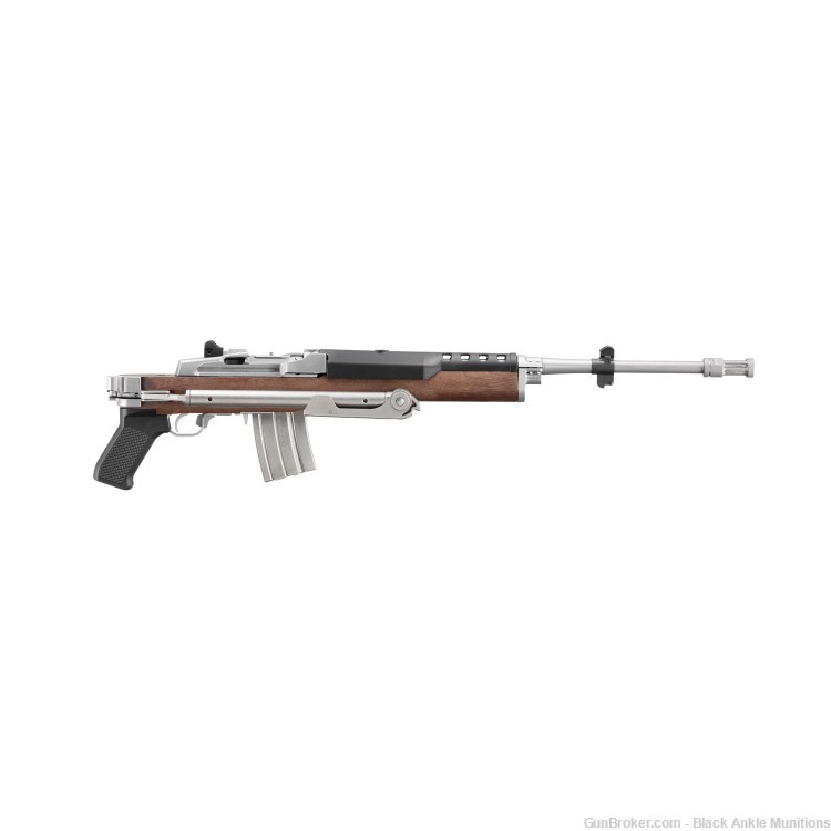 Ruger Mini-14 Tactical Rifle, 5.56MM, 18.5", 20rd, Stainless Wood NIB 05895-img-3