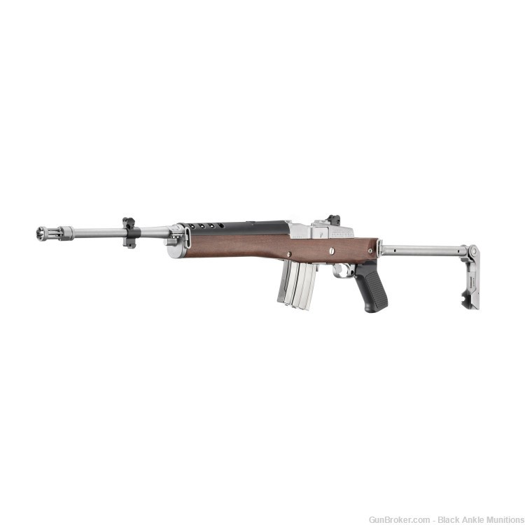 Ruger Mini-14 Tactical Rifle, 5.56MM, 18.5", 20rd, Stainless Wood NIB 05895-img-4