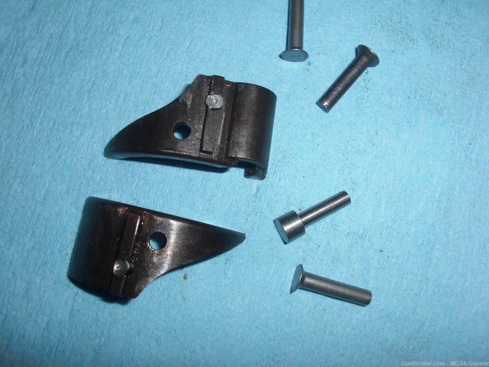 German WWII MG34 Bolt Locking Cams & 4 Special Rivets - Auction Qty = 1 Set-img-12