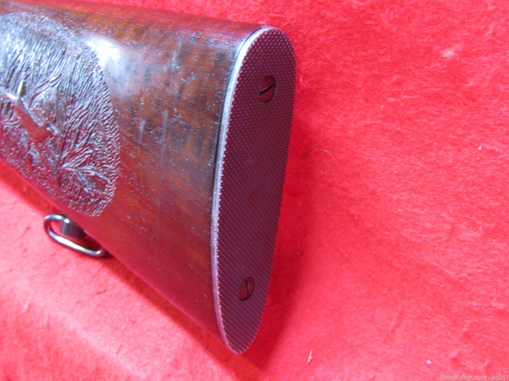 Winchester 94 32 Win Spl Lever Action Rife Custom Engraved Stock C&R Okay-img-7