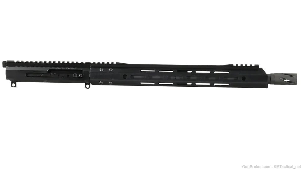 BCA AR15 16" Enlarged 450 Bushmaster Side Charging Complete Carbine Upper -img-0