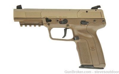 FN America 5.7X28 Pistol with Two 20-Round Magazines FDE Color - NIB - SALE-img-0