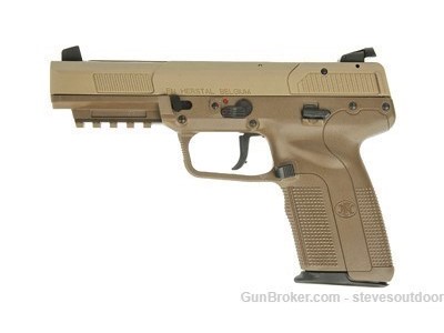 FN America 5.7X28 Pistol with Two 20-Round Magazines FDE Color - NIB - SALE