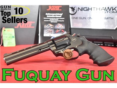 Korth NSC Combat Revolver 357 Mag 6" NightHawk Mongoose NSC
