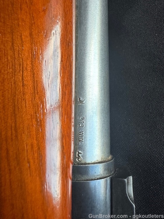Remington Model 40X Single Shot Bolt Action Target Rifle .243Win-img-6