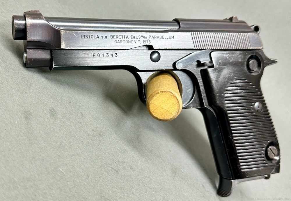 Scarce 1976 dated Beretta Model 1951 Pistol with Lightweight Frame-img-1