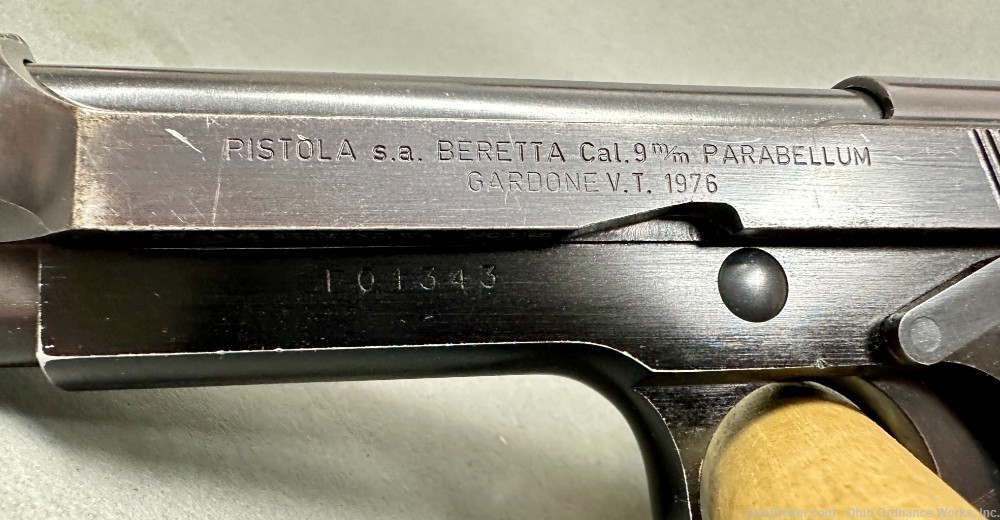 Scarce 1976 dated Beretta Model 1951 Pistol with Lightweight Frame-img-8