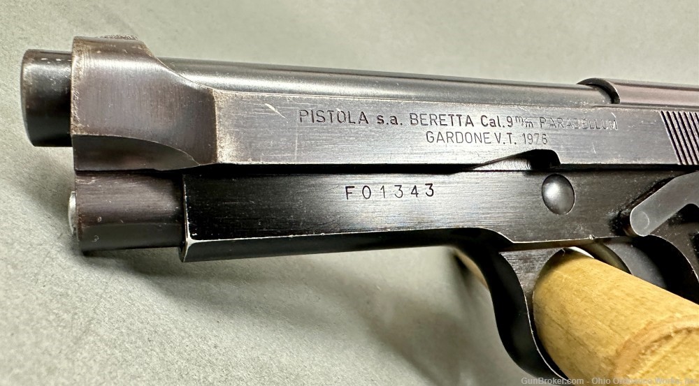 Scarce 1976 dated Beretta Model 1951 Pistol with Lightweight Frame-img-4