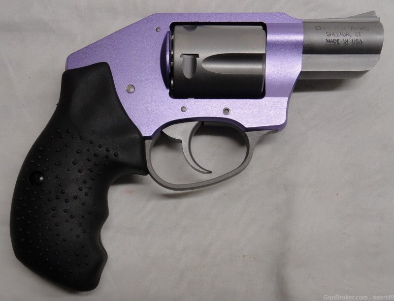 Charter Arms .38 Lavender Lady Purple 2” Brushed SS CALIF LEGAL 5 Rd #53854-img-2