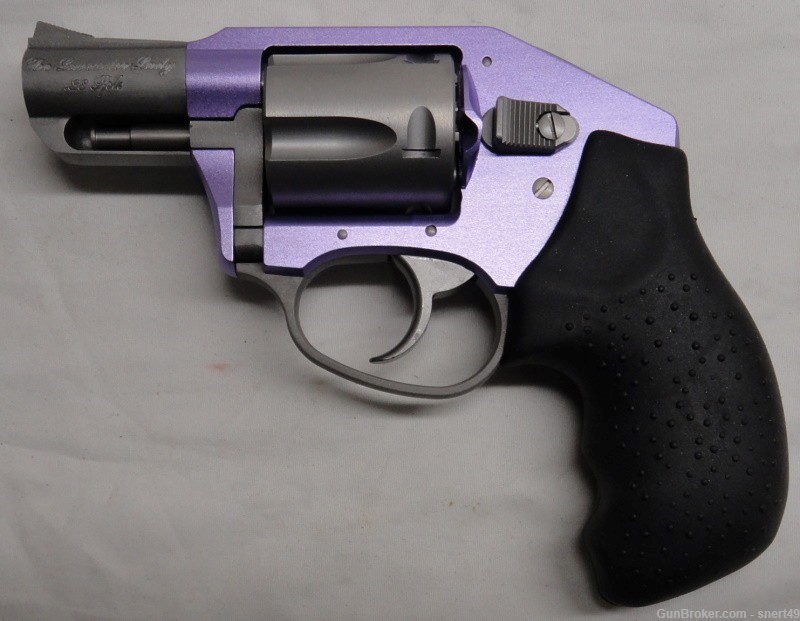 Charter Arms .38 Lavender Lady Purple 2” Brushed SS CALIF LEGAL 5 Rd #53854-img-3