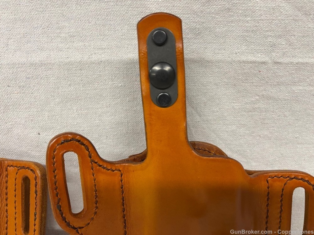 LEATHER HOLSTERS FOR GLOCK 43X MOS & MAGAZINES - WRIGHT LEATHER WORKS-img-4