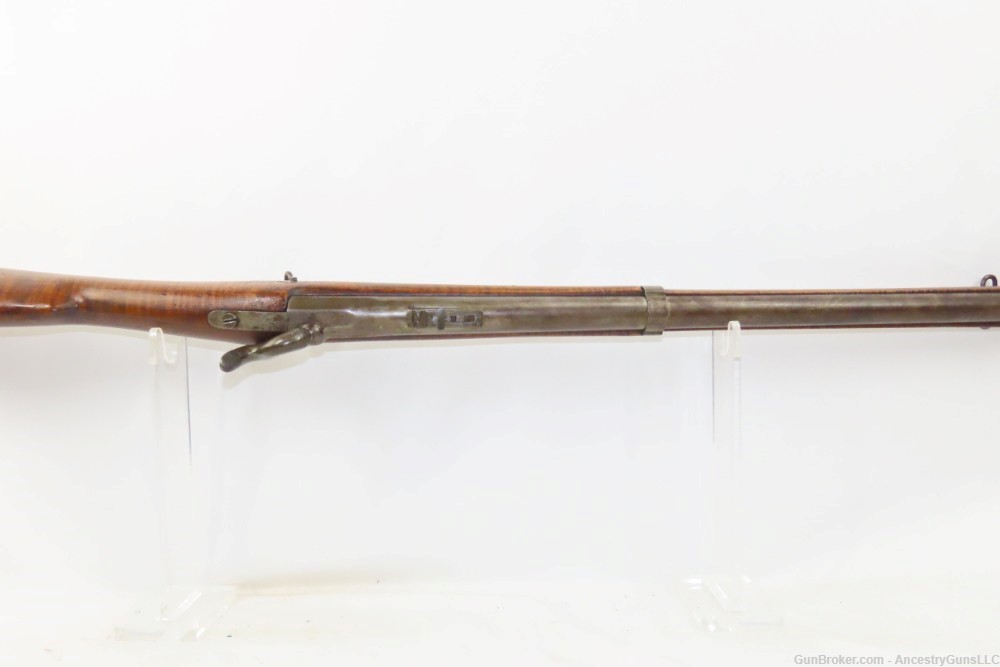 CIVIL WAR Antique TANNER & CIE Belgian .69 Percussion MUSKET Liege Proofed -img-11