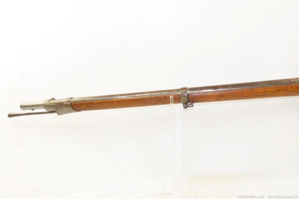 CIVIL WAR Antique TANNER & CIE Belgian .69 Percussion MUSKET Liege Proofed -img-17
