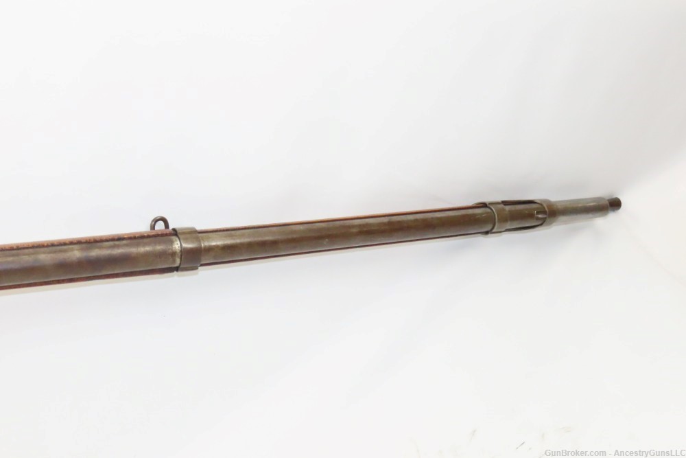CIVIL WAR Antique TANNER & CIE Belgian .69 Percussion MUSKET Liege Proofed -img-12