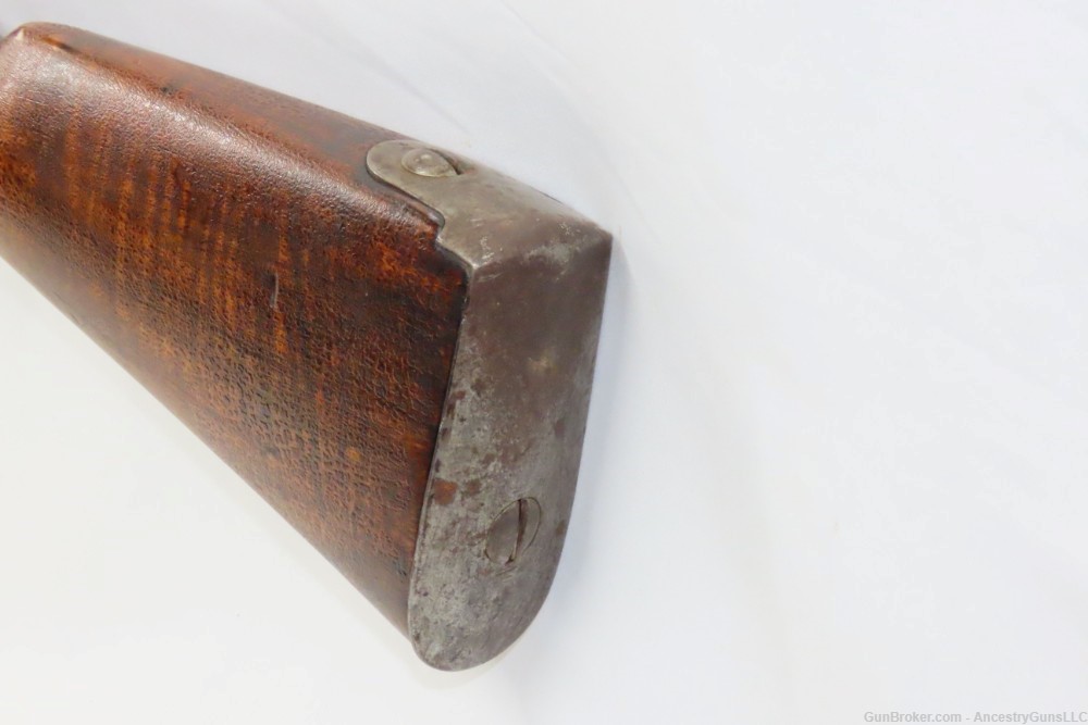 CIVIL WAR Antique TANNER & CIE Belgian .69 Percussion MUSKET Liege Proofed -img-19