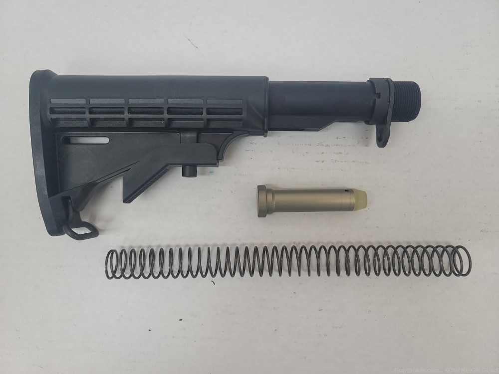 AR-15 M4 Mil-Spec CAR Buttstock Assembly BLACK NEW-img-0