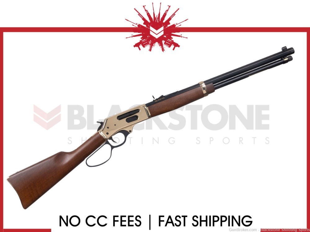 HENRY REPEATING ARMS BRASS LEVER ACTION 30-30 SIDE GATE-img-0