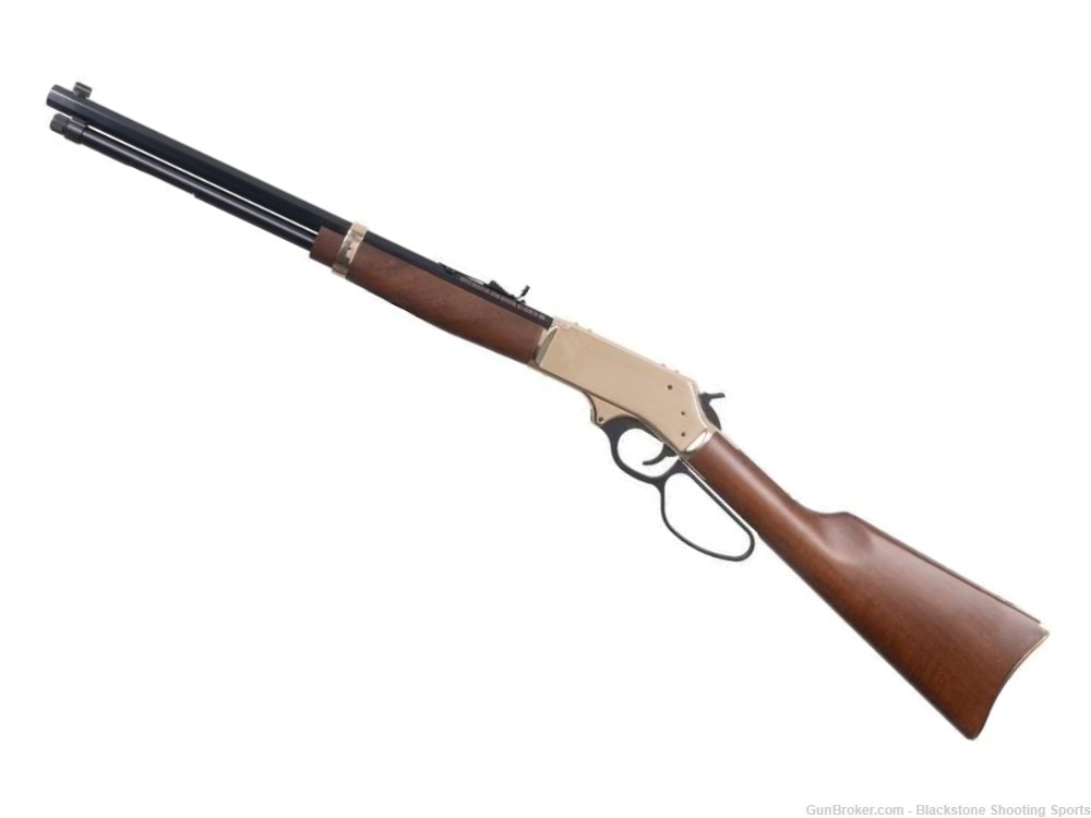 HENRY REPEATING ARMS BRASS LEVER ACTION 30-30 SIDE GATE-img-1
