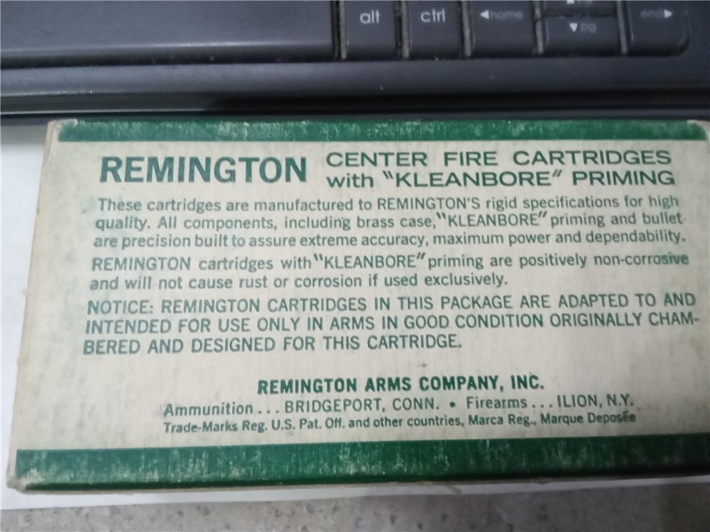 Vintage Remington 22 Rem Jet Magnum-40 gr.soft point ammo-29 rounds-img-6