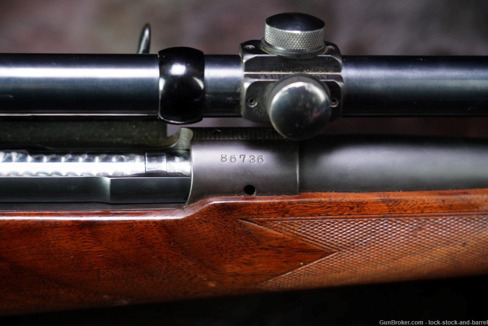 Custom Winchester Model 70 .375 H&H Magnum Bolt Rifle & Lyman Alaskan, C&R-img-23