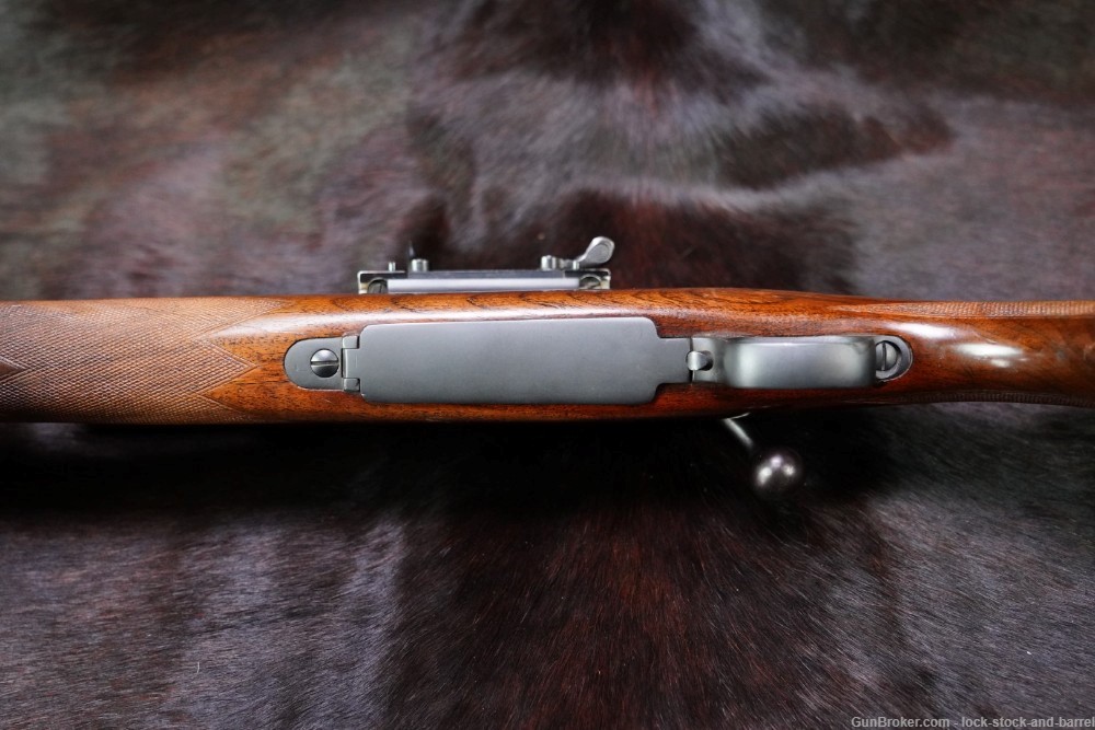 Custom Winchester Model 70 .375 H&H Magnum Bolt Rifle & Lyman Alaskan, C&R-img-14