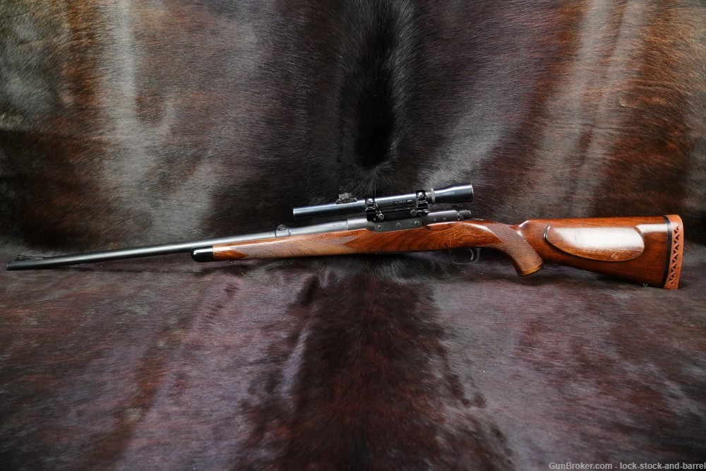 Custom Winchester Model 70 .375 H&H Magnum Bolt Rifle & Lyman Alaskan, C&R-img-8