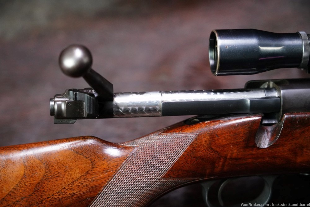 Custom Winchester Model 70 .375 H&H Magnum Bolt Rifle & Lyman Alaskan, C&R-img-25