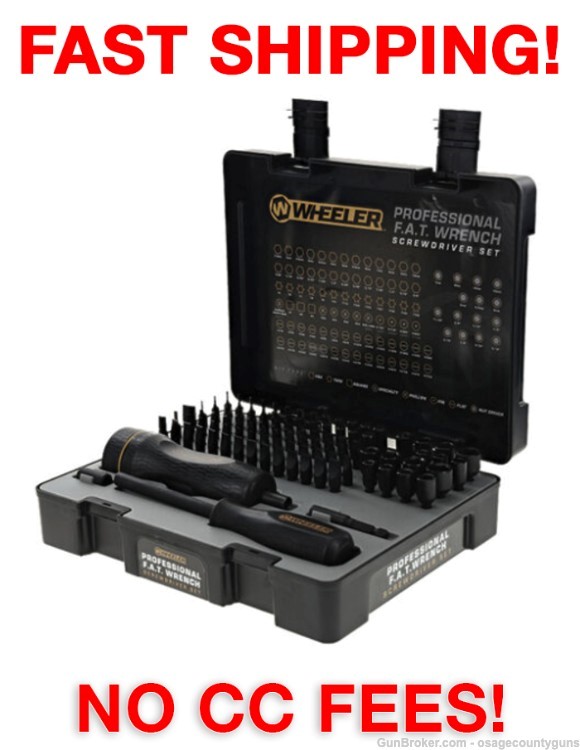 Wheeler 100 Piece Professional FAT Wrench Screwdriver Set-img-0