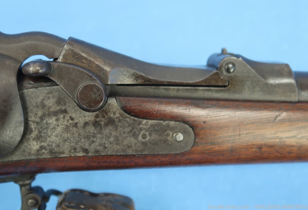 US Military 1879 Springfield Trapdoor Rifle 45-70 Gov. 1879-1885 SN 266278-img-7