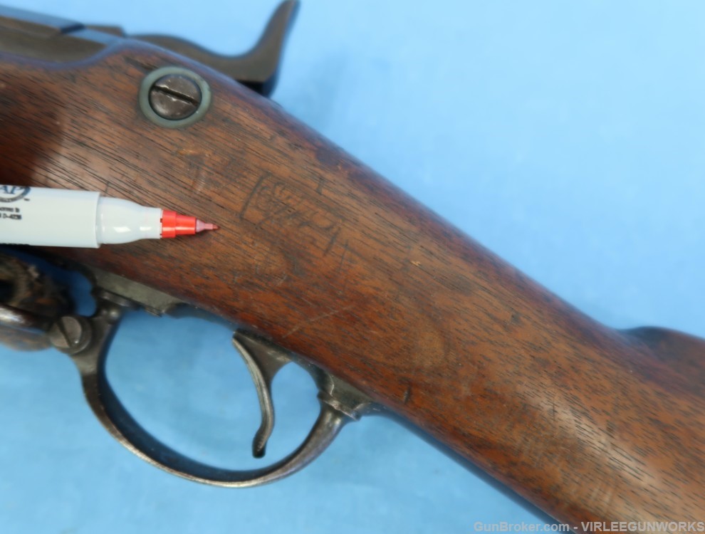 US Military 1879 Springfield Trapdoor Rifle 45-70 Gov. 1879-1885 SN 266278-img-39