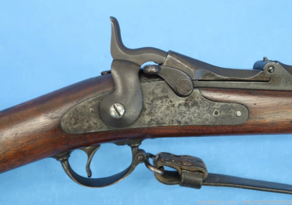 US Military 1879 Springfield Trapdoor Rifle 45-70 Gov. 1879-1885 SN 266278-img-4