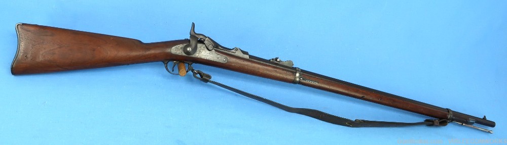 US Military 1879 Springfield Trapdoor Rifle 45-70 Gov. 1879-1885 SN 266278-img-0