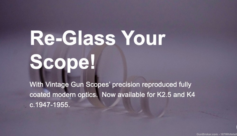 Vintage Gun Scopes Re-Glass service-img-0