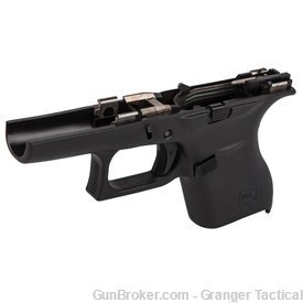 Glock 43 Complete Frame OEM NEW 43 Black Glock Frame CASE-img-0