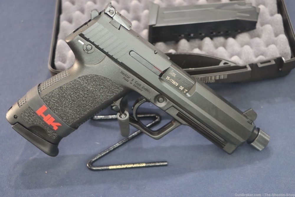 Heckler & Koch H&K USP45 V1 TACTICAL Pistol 45ACP 12RD Threaded USP-T MS-img-1