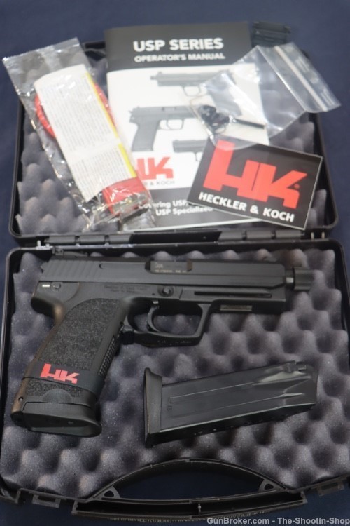 Heckler & Koch H&K USP45 V1 TACTICAL Pistol 45ACP 12RD Threaded USP-T MS-img-0