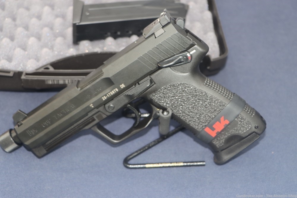 Heckler & Koch H&K USP45 V1 TACTICAL Pistol 45ACP 12RD Threaded USP-T MS-img-11