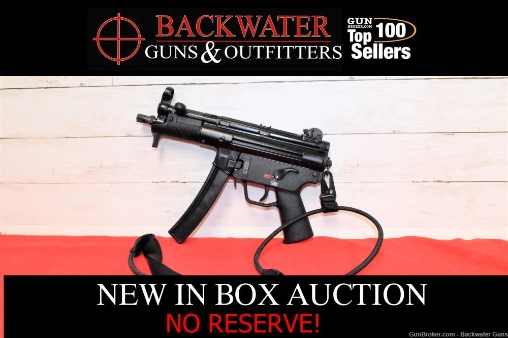 FACTORY NEW HECKLER & KOCH SP5K PDW 9MM PISTOL NO RESERVE!-img-0