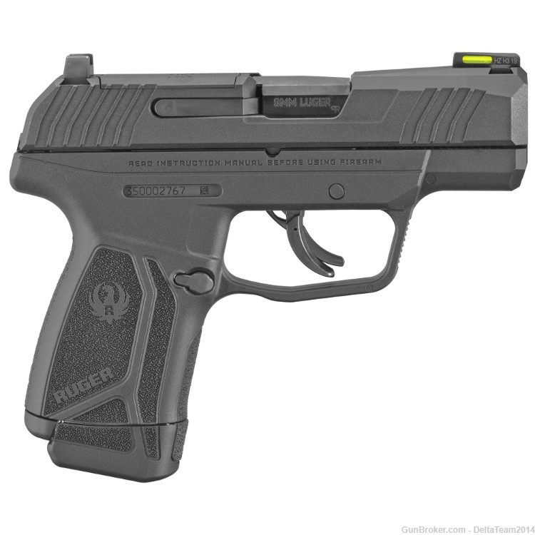 Ruger MAX-9 Sub-Compact Semi Automatic 9mm Pistol - 12 Round Magazine-img-0