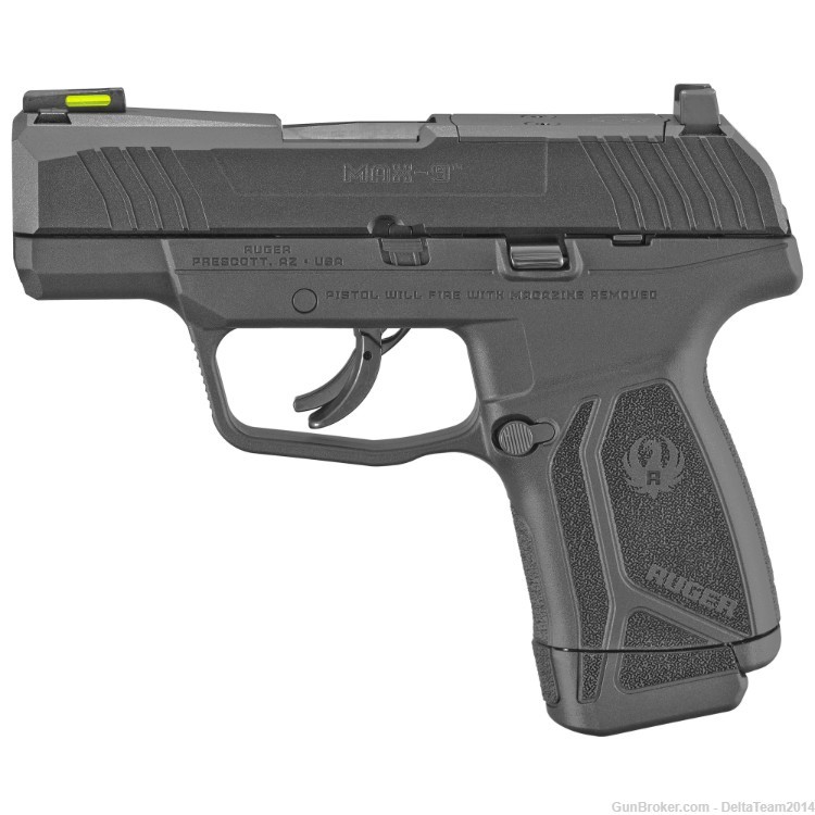 Ruger MAX-9 Sub-Compact Semi Automatic 9mm Pistol - 12 Round Magazine-img-2
