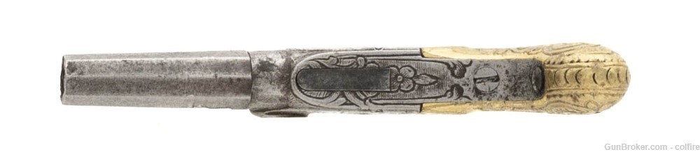 R.A. Browne Single Shot Box Lock Miniature Pistol (CUR304)-img-3