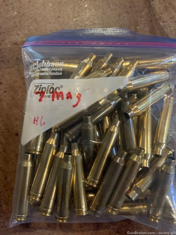 7mm Remington Mag brass cases-img-0