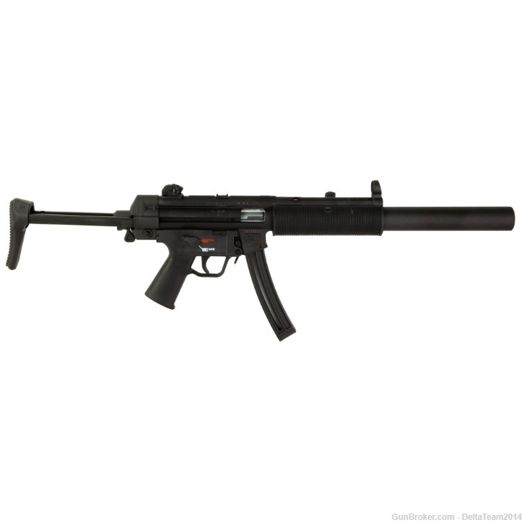 HK MP5 Semi Automatic .22 LR Rifle - 16.1" Barrel - 25 Round Magazine-img-0