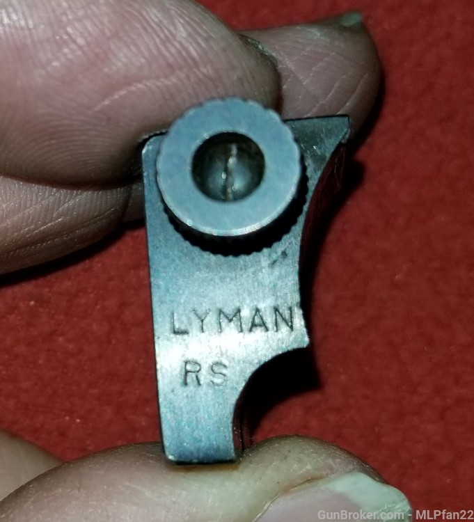 Lot of 5 Lyman receiver sight bases parts-img-5