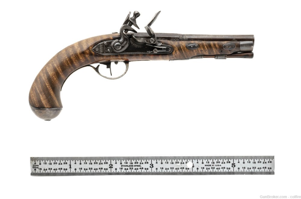 Very Fine Kentucky Pistol Miniature (CUR292)-img-0