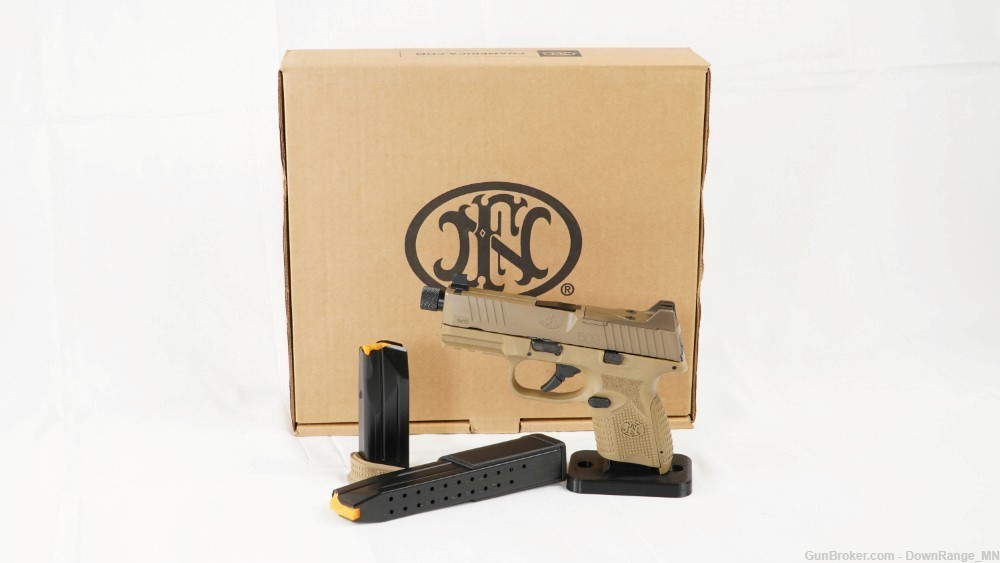 FN 509C TACTICAL FDE |NIGHT SIGHTS | 9MM 12+1 | 66-100780 | UNFIRED | -img-1