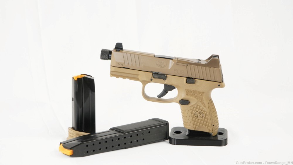 FN 509C TACTICAL FDE |NIGHT SIGHTS | 9MM 12+1 | 66-100780 | UNFIRED | -img-2