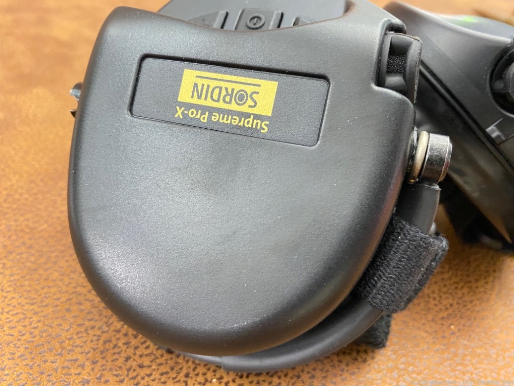 NIB SWEDEN SORDIN SUPREME PRO X NECKBAND SAFETY EAR MUFFS HEADSET-img-10